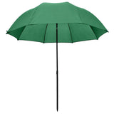 Vidaxl visparaplu zielony 240 x 210 cm