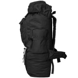 Vidaxl Backpack Army Style XXL 100 L Sort