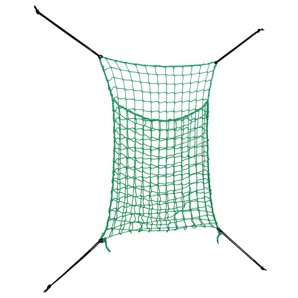 Vidaxl hooinetten vierkant 2 stuks 0,9x1 m pp