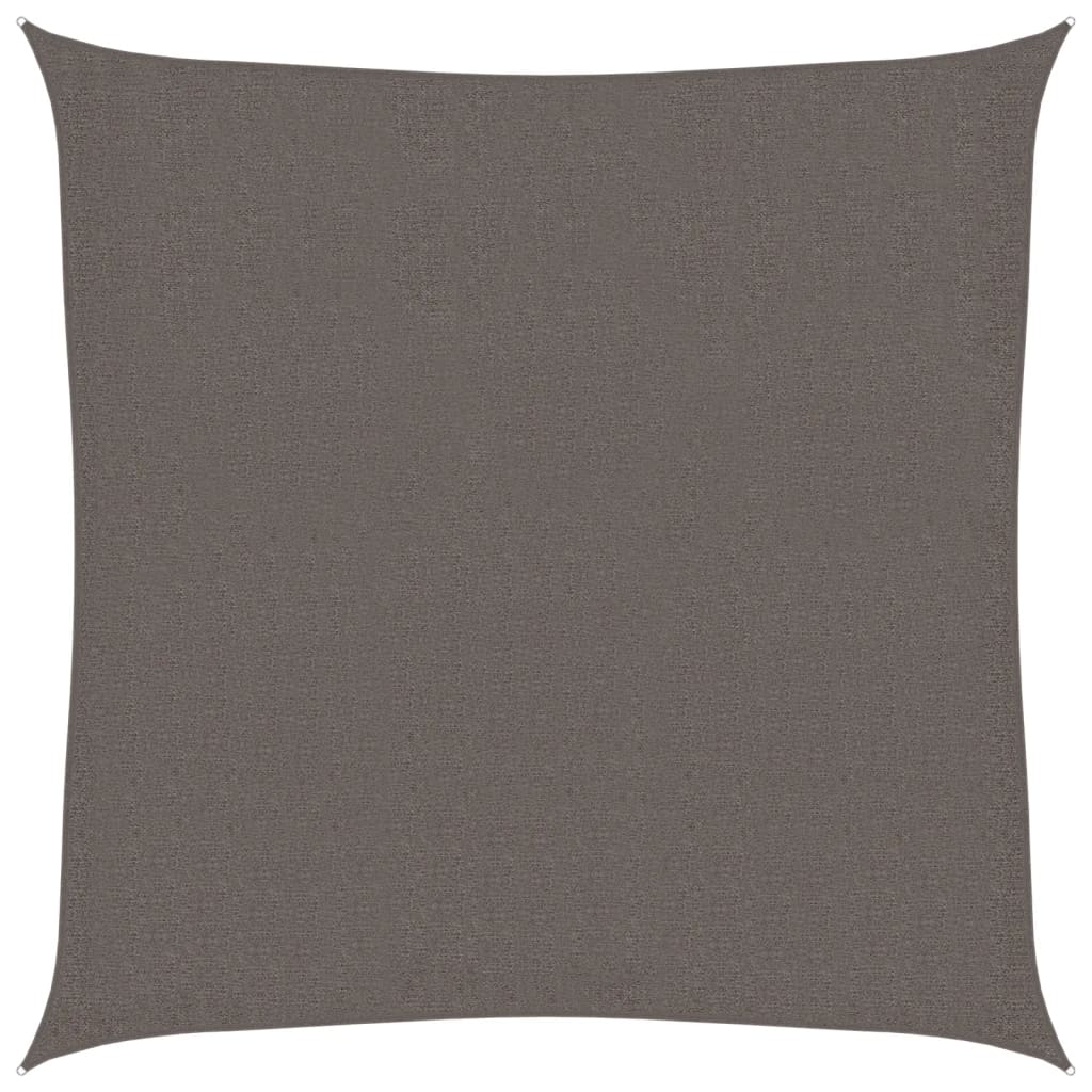 Vidaxl Sun Shade HDPE Square 3.6x3.6 M Antracite