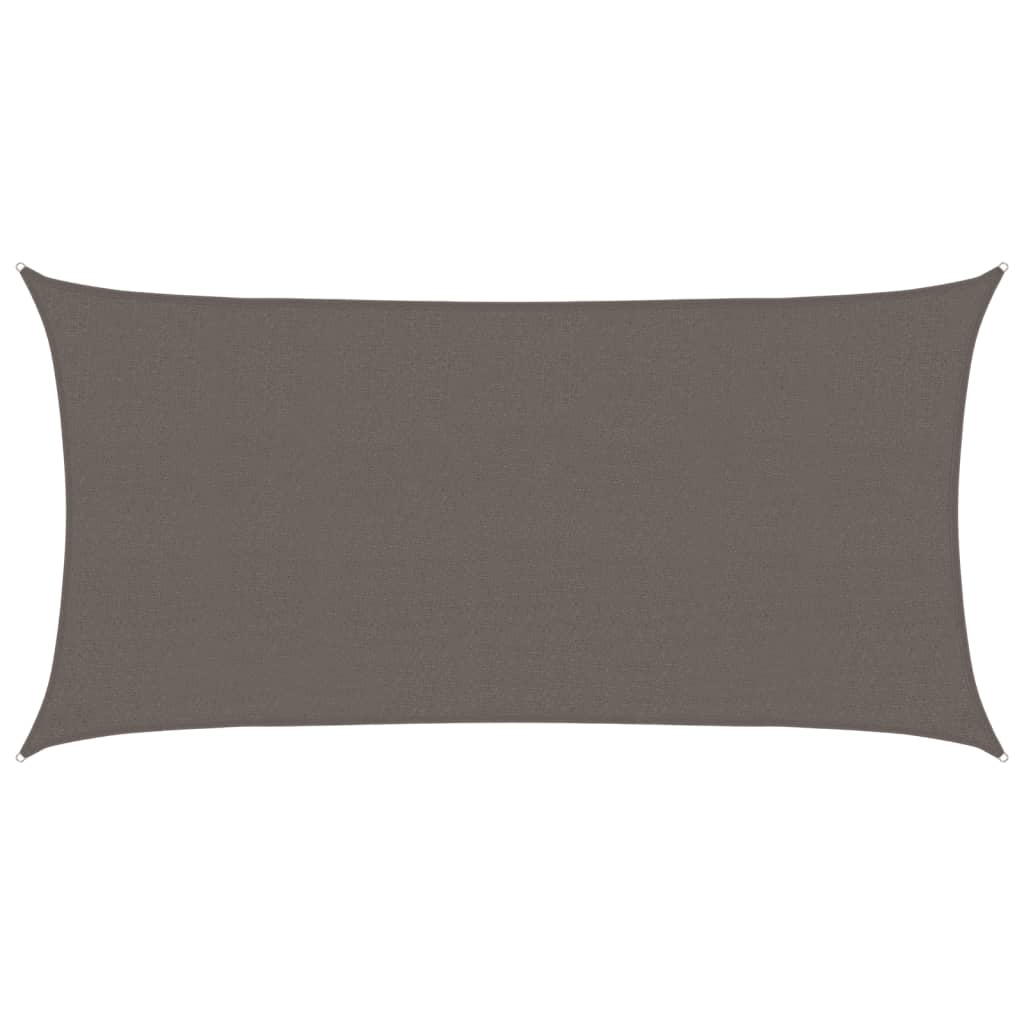 Vidaxl Sunshade HDPE Rectangular 2x4 m Anthracite