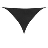Vidaxl Sunshade Triangular 5x5x5 M Oxford Fabric Anthracite -farget