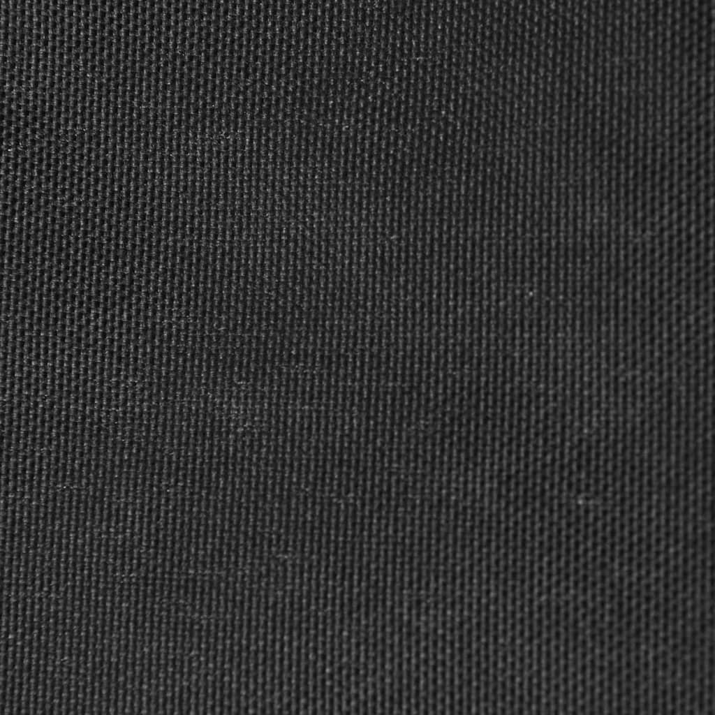 Vidaxl Sunshade Triangular 5x5x5 M Oxford Fabric Anthracite -farget