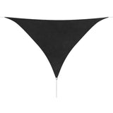 Vidaxl Sunshade Triangular 5x5x5 M Oxford Fabric Anthracite -farget