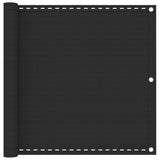 Vidaxl Balcony screen 90x600 cm HDPE anthracite -colored