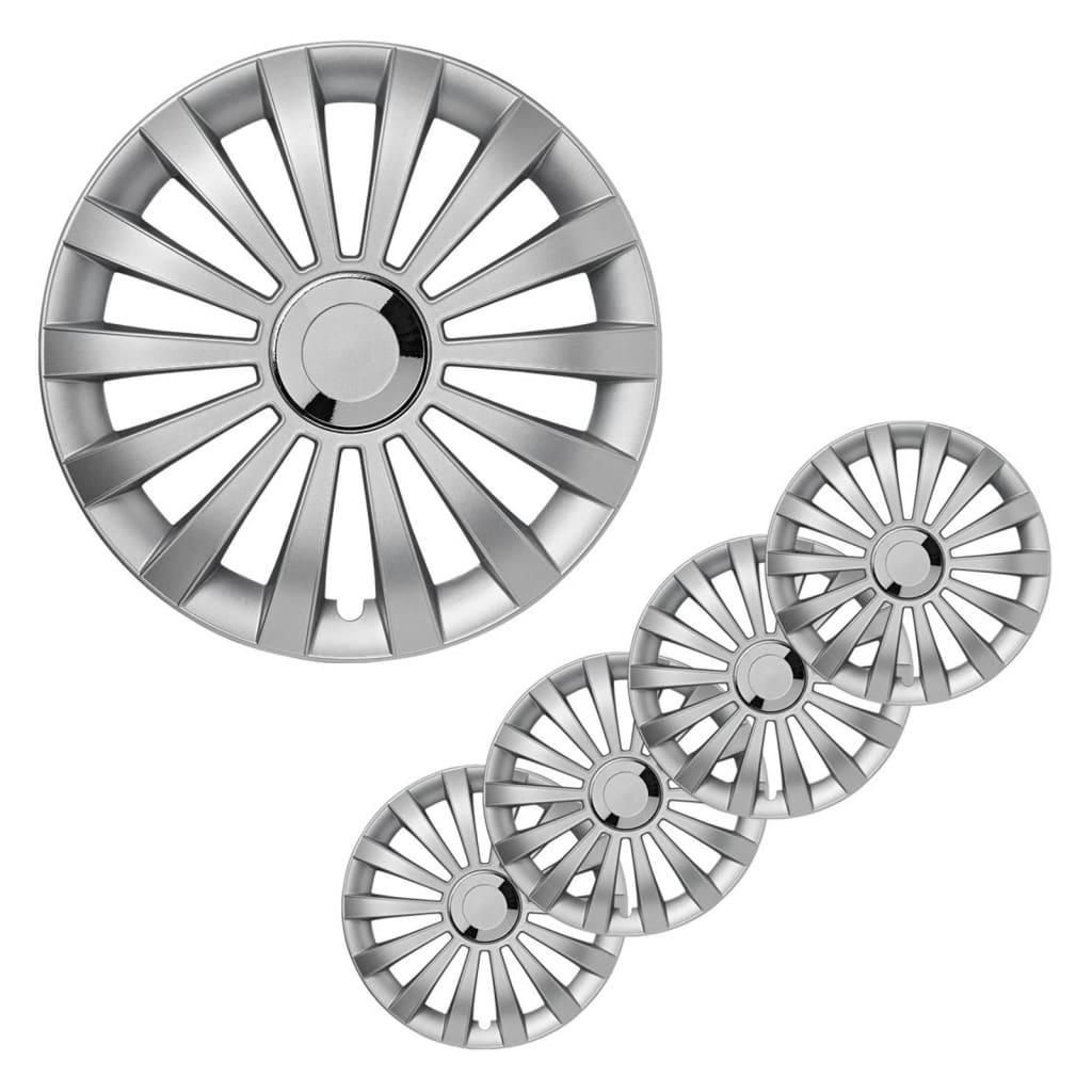 Proplus Hubcaps 4 St Meridian 16 '' srebrno obarvano