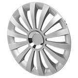 Proplus Hubcaps 4 St Meridian 16 '' Colore en argent