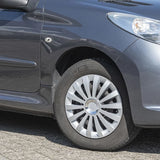 Proplus Hubcaps 4 St Meridian 16 '' Colore en argent