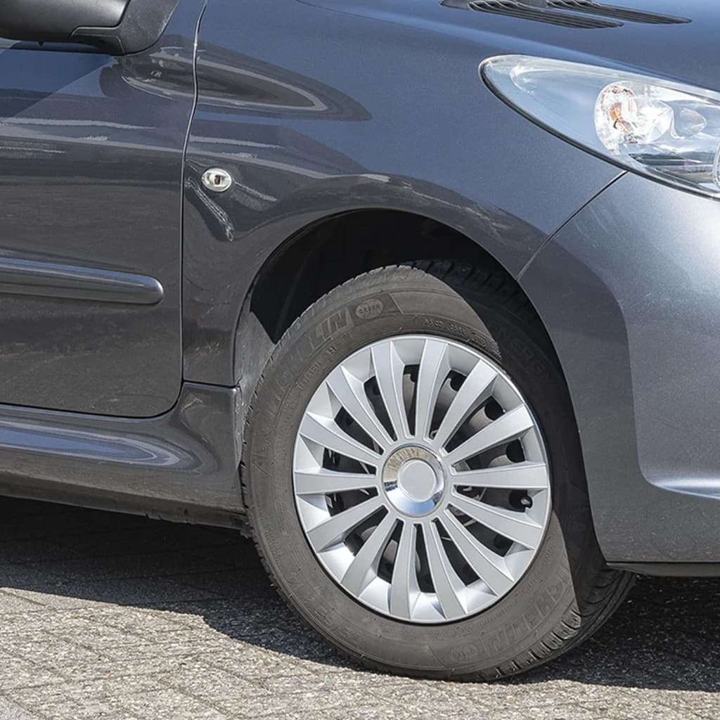 Proplus Hubcaps 4 St Meridian 16 '' srebrno obarvano