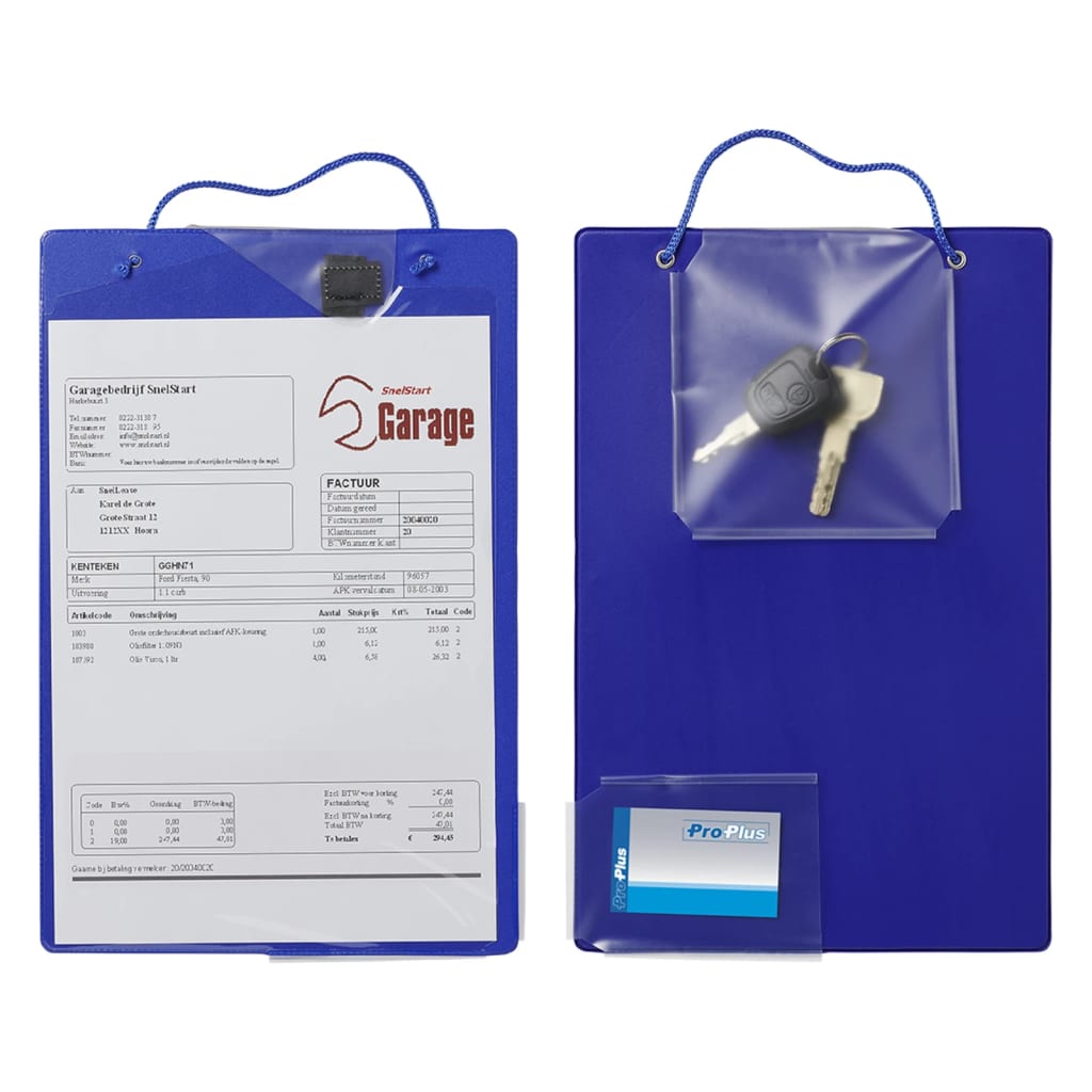 Proplus Work Order folder A4 (Purple) 580042