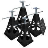 ProPlus Caravan corner support set up to 3000 kg 4 pieces
