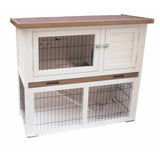 @Pet @pet Rabbit Loft Kiki 92x45x80 cm bela in rjava 20077