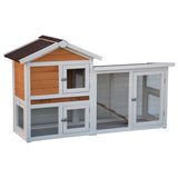@pet @pet Rabbit Loft Queensland 147x53x85 cm bela in rjava
