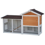 @pet @pet Rabbit Loft Queensland 147x53x85 cm bela in rjava