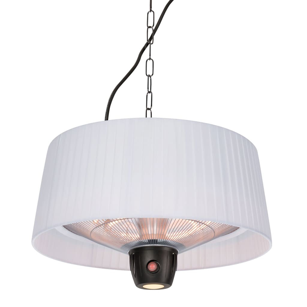 Riscaldatore di terrazza solare solare artix compact 1500 w artix bianco alogenico c-hw