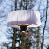 Riscaldatore di terrazza solare solare artix compact 1500 w artix bianco alogenico c-hw