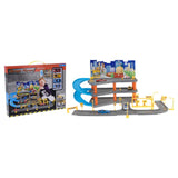 Tender Toy Ausschreiwung Spillsaachen Spillsaachen mat 4 Autoen 62x31x33 cm a blo