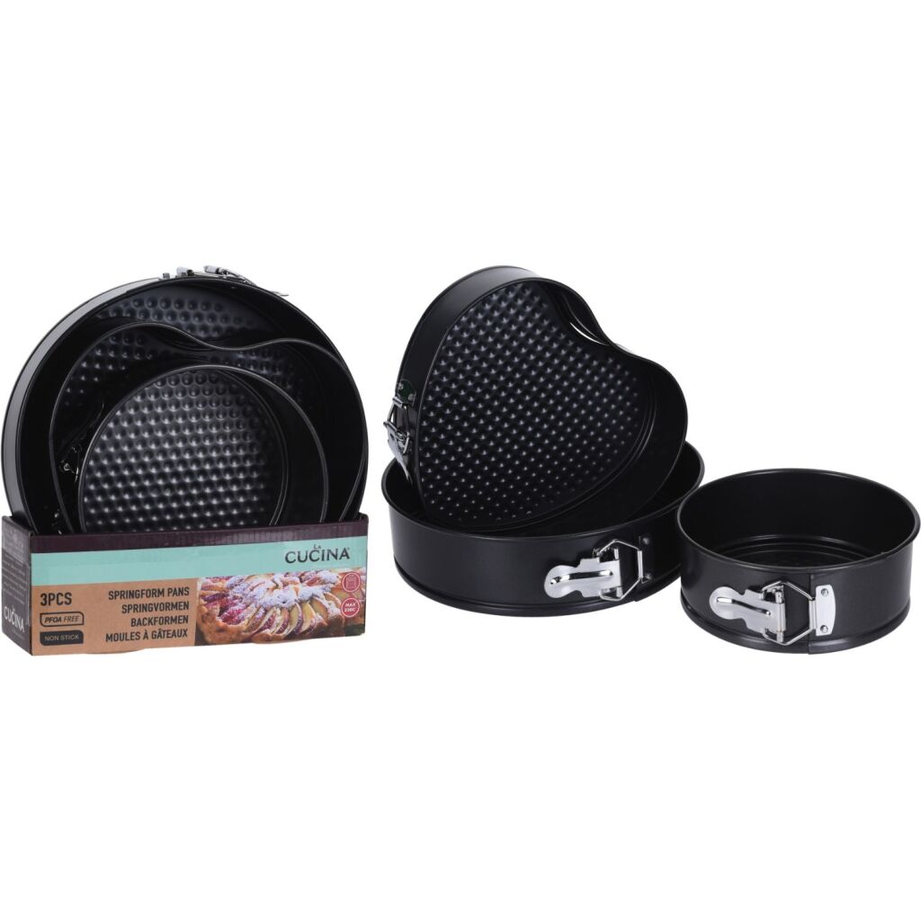 Podstawowa wiosenna forma La Cucina 3-osobowa czarna