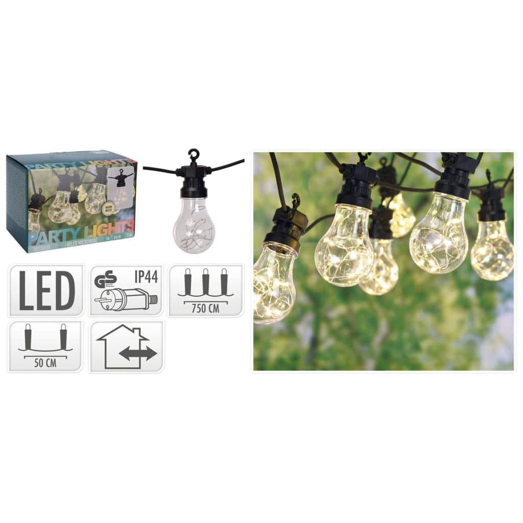 Progarden Progarden Party Lighting med 100 lamper LED