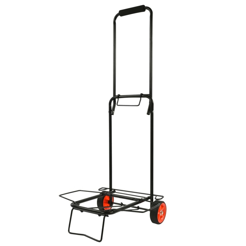 ProPlus sammenfoldelig bagagevogn 30 kg stål sort