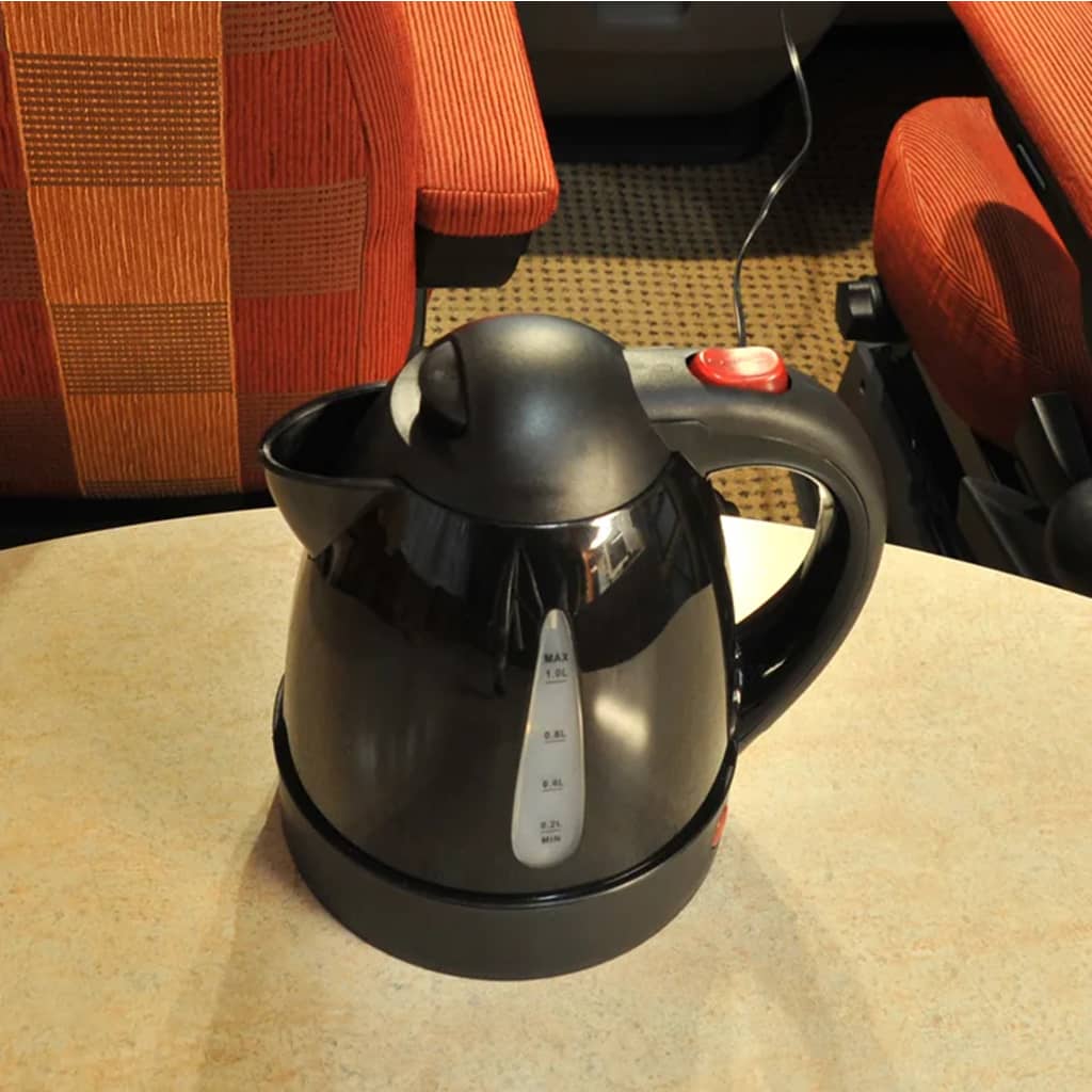 Proplus Kettle 12 V 1 L černá