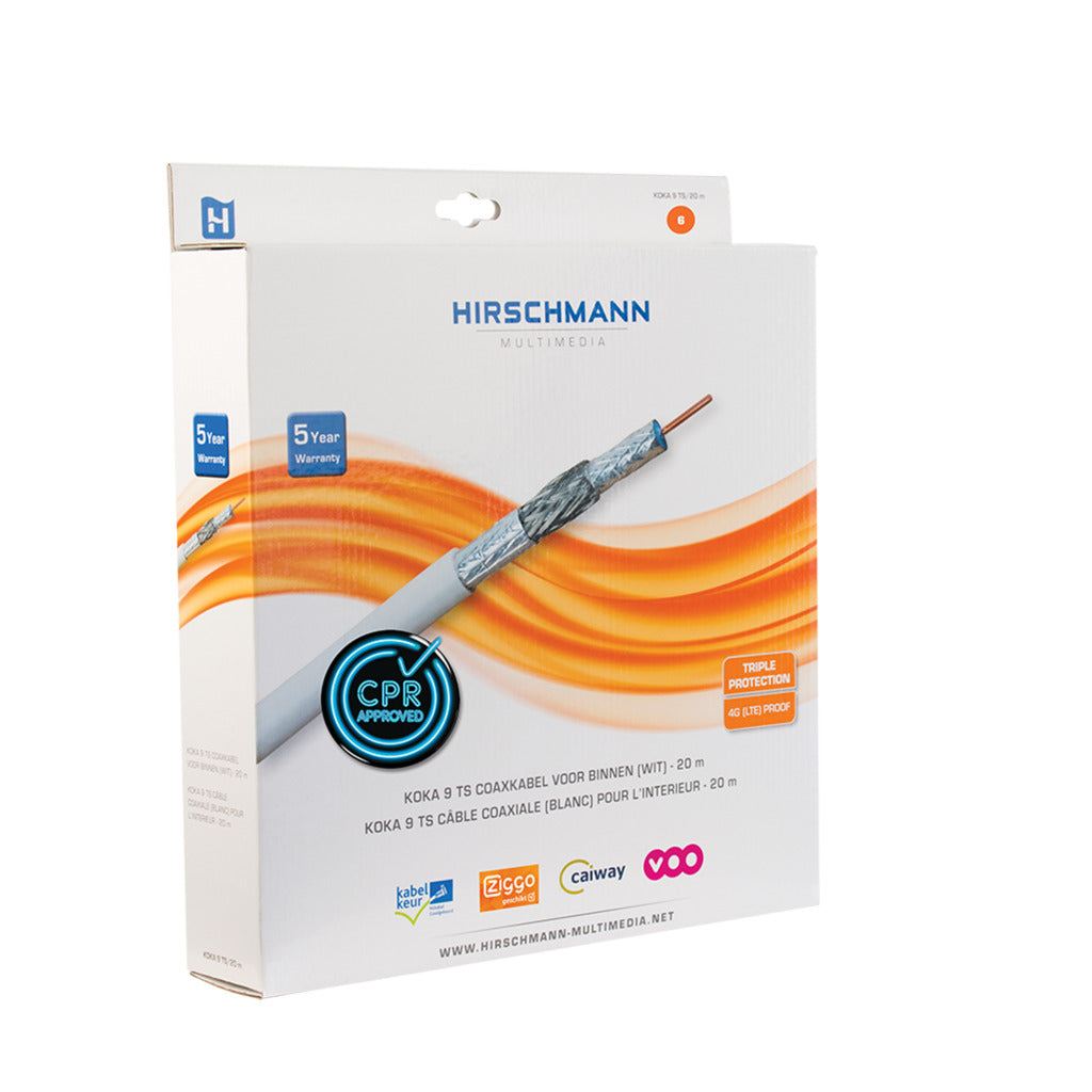 Hirschmann Koka 9 ECA 20M WHITE
