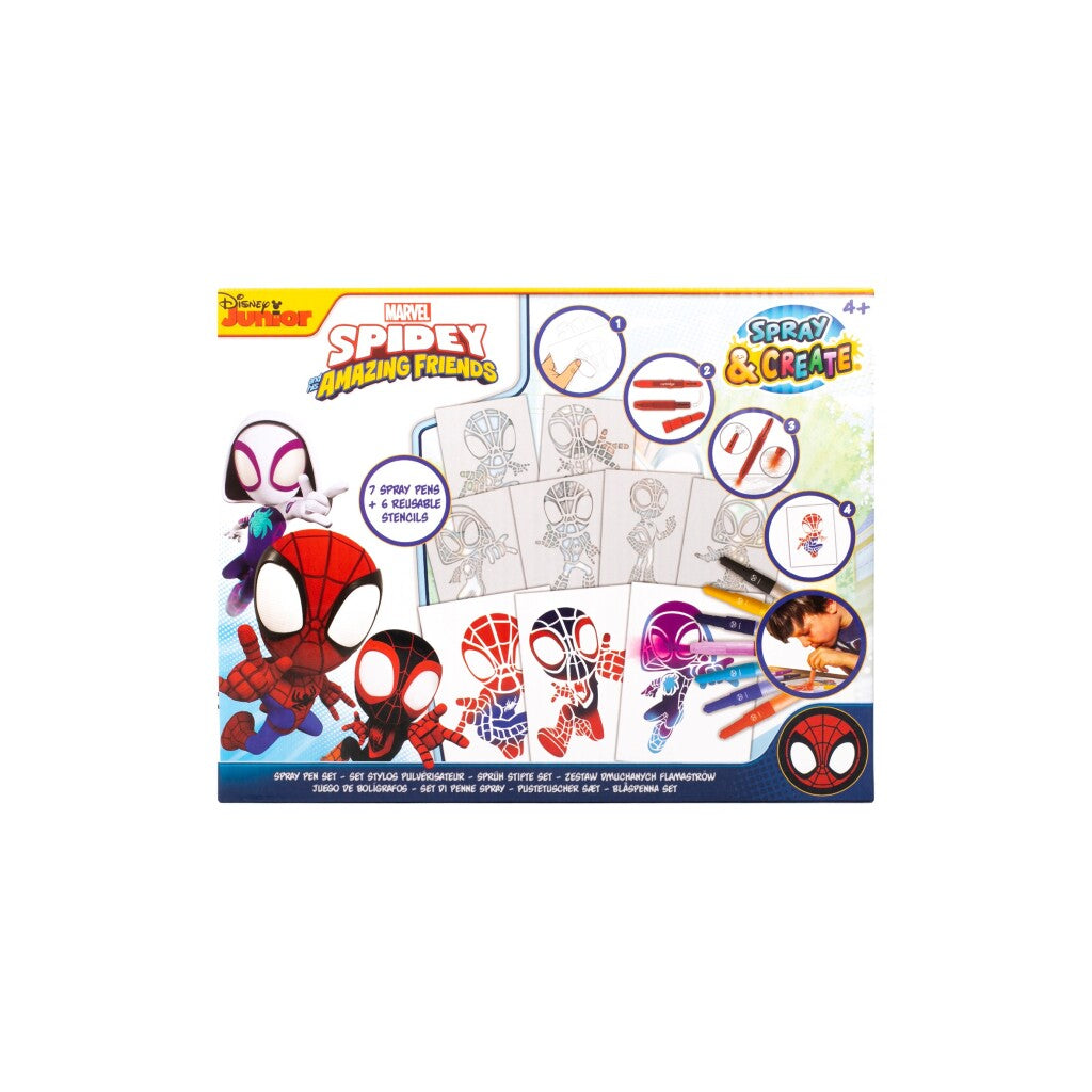 Spidey Blaaspennen Set