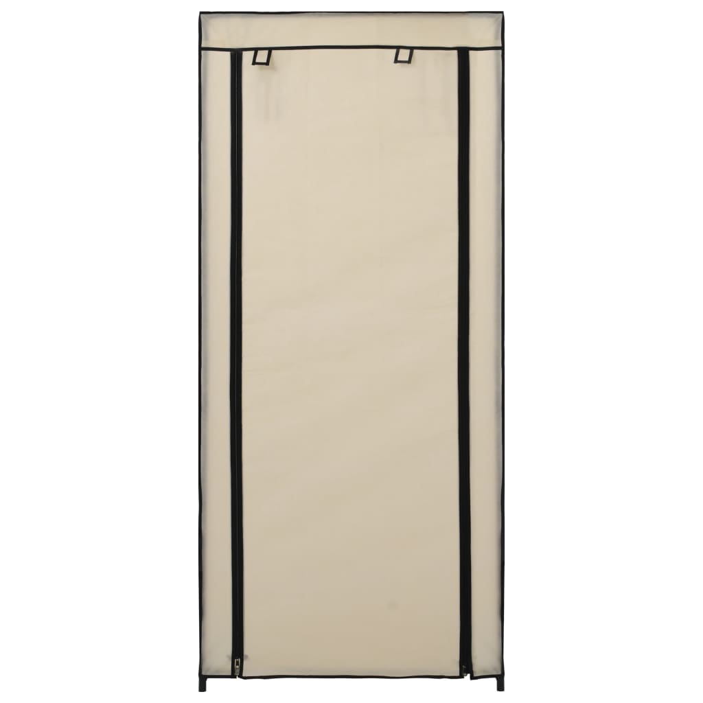 Kážka vidaxl boty s krytem 58x28x106 cm tkanin crème