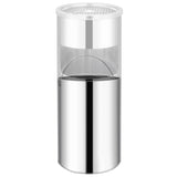 Vidaxl Ashtray Trash Hotel 30 L Rustfrit stål