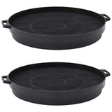 Filtros de carbono de Vidaxl para la campana extractor 2 PCS 210 mm
