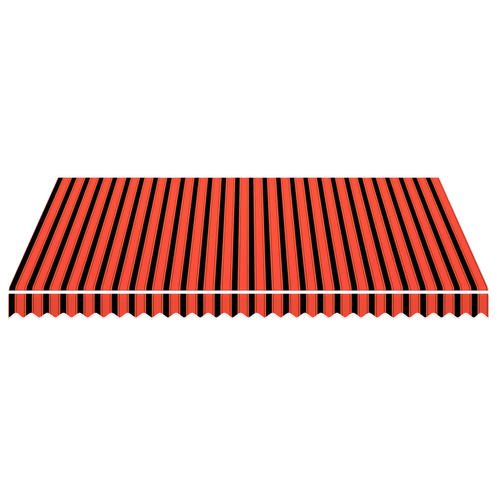 Vidaxl laifeldoek 400x300 cm plátno oranžové a hnědé