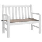 Vidaxl Garden bench cushion 100x50x4 cm Oxford fabric taupe