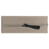 Vidaxl headrest for lounger 40x7.5x15 cm textileen taupe