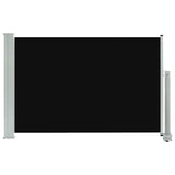Vidaxl Haveskærm Udvidelig 60x300 cm sort sort