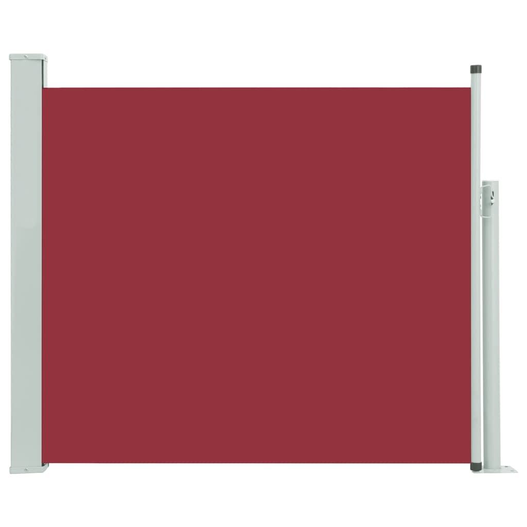 Écran de jardin vidaxl extensible 100x300 cm rouge