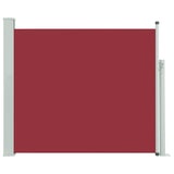 Écran de jardin vidaxl extensible 100x300 cm rouge