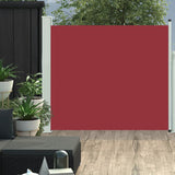 Écran de jardin vidaxl extensible 100x300 cm rouge