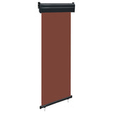 Vidaxl Balkon zaslon 65x250 cm rjava