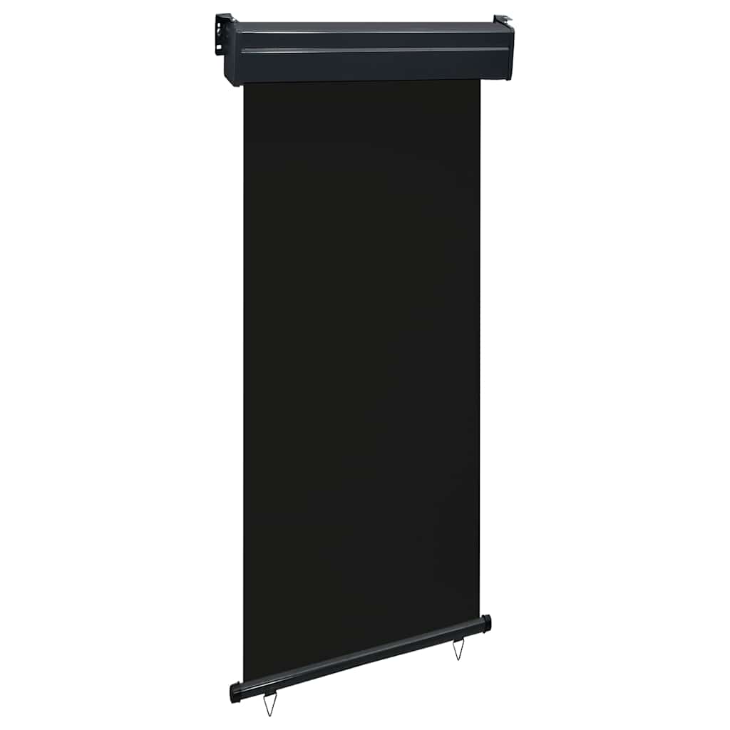 Vidaxl balkonskærm 105x250 cm sort