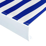 Vidaxl laifeldoek 450x300 cm plátno modré a bílé