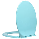 Vidaxl Toilette Sëtz soft-zouen oval gréng