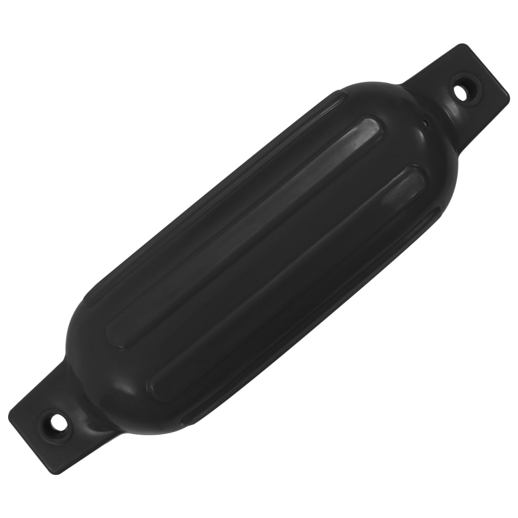 Vidaxl Bootstoot polštáře 4 ks 41x11,5 cm PVC černá
