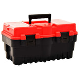 Vidaxl toolbox 462x256x242 mm plastic red