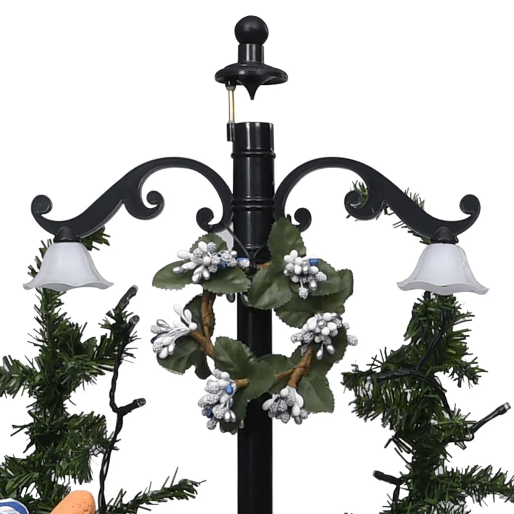 Vidaxl vánoční strom sněží s deštníkem 75 cm PVC modrá