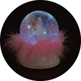 Dream Horse Snow Bol unicorn with light