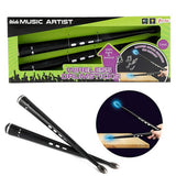 Artiste de musique artiste artiste de musique sans fil de tambour sans son + son + lumière