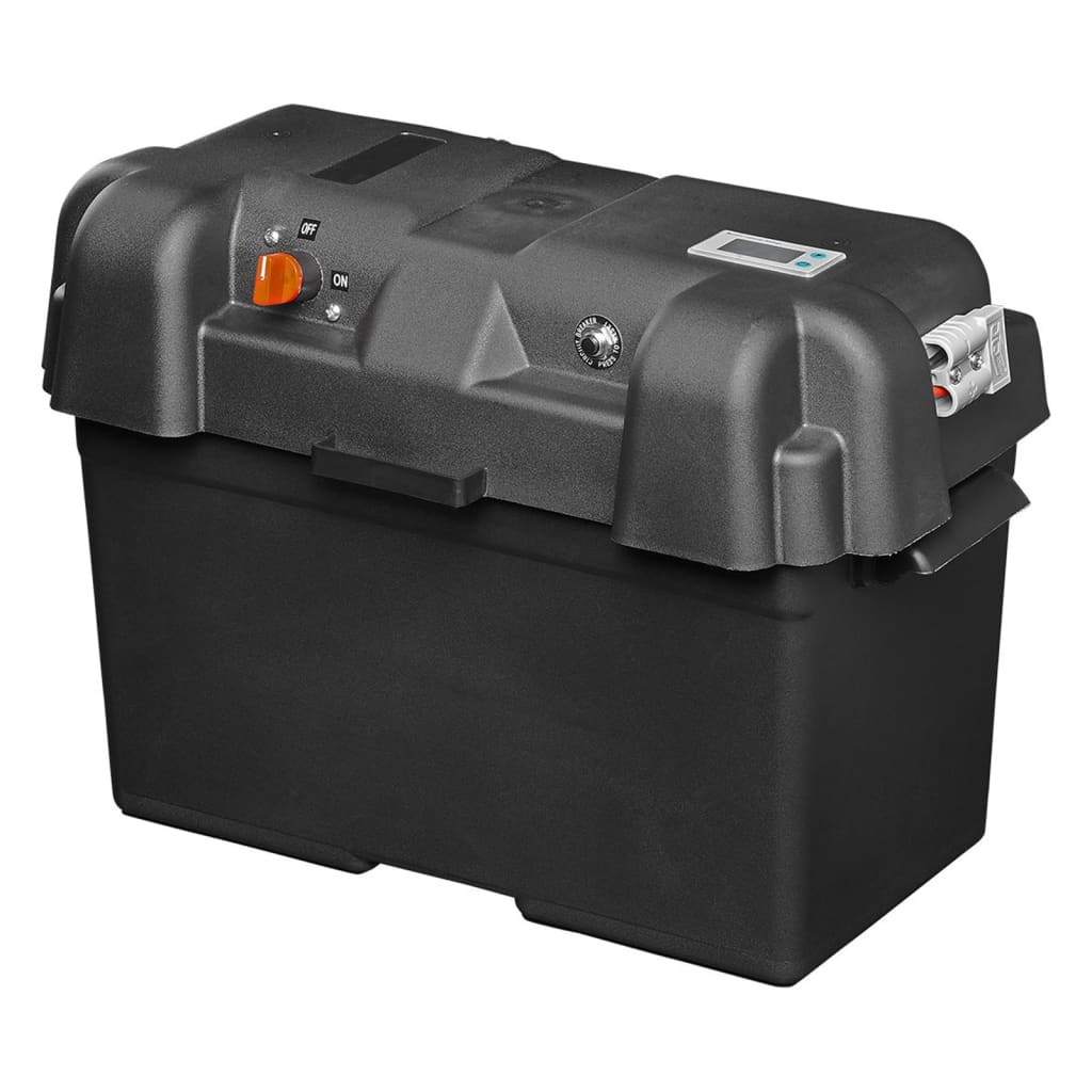 ProPlus battery box with USB and voltmeter 35x18x23 cm
