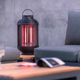 Sunred SunRed Bord Varmere indox 1200 W Halogen sort