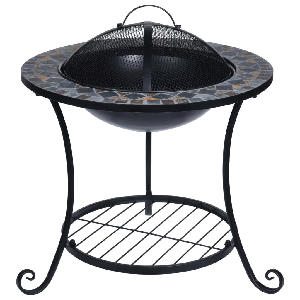 Progarden progarden fire bowl with mosaic design 58x58x44 cm