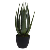 Progarden progarden artificial plant in pot aloe vera 25x45 cm